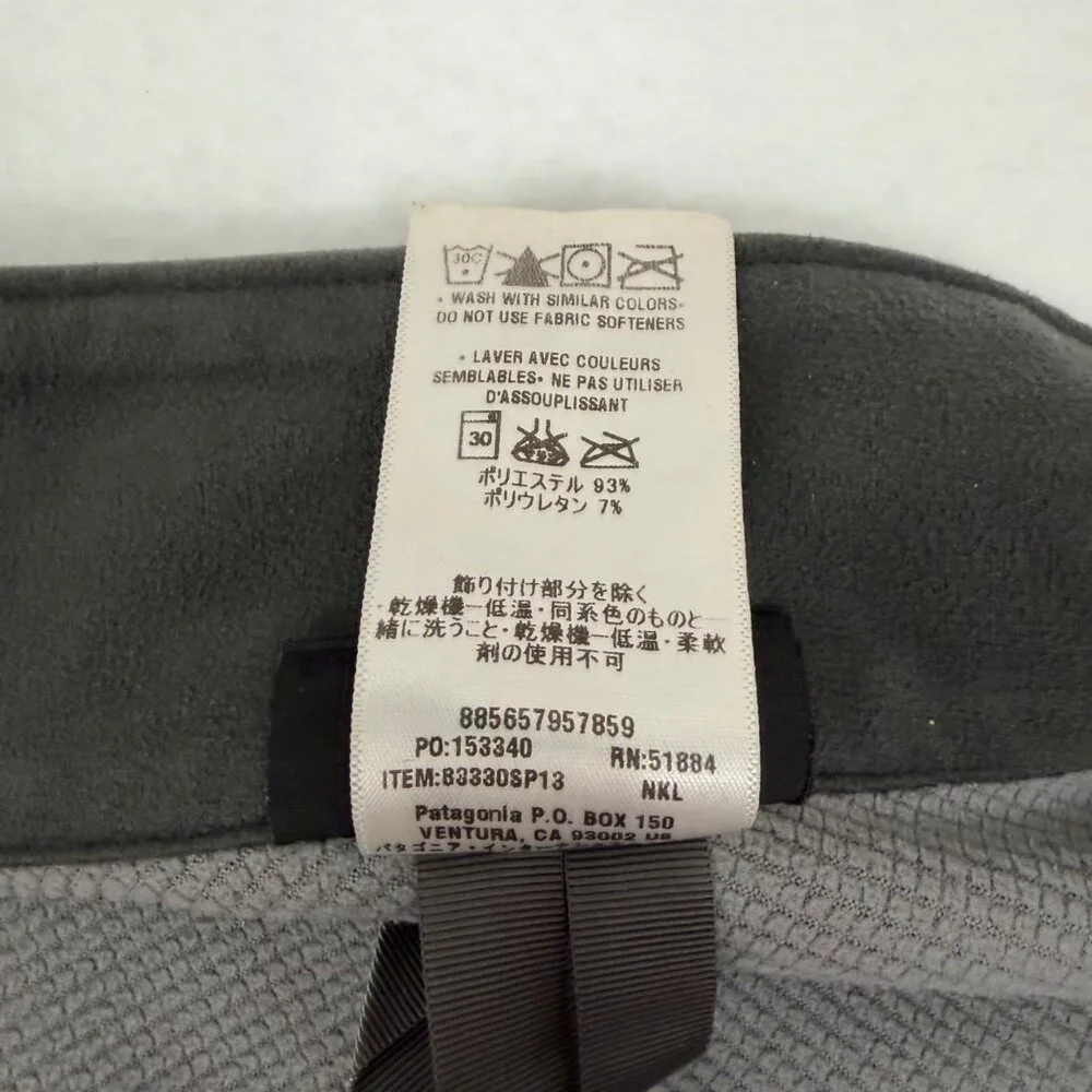 Patagonia Adze Polartec Vest - Men's Small - Gray - Picture 10 of 11